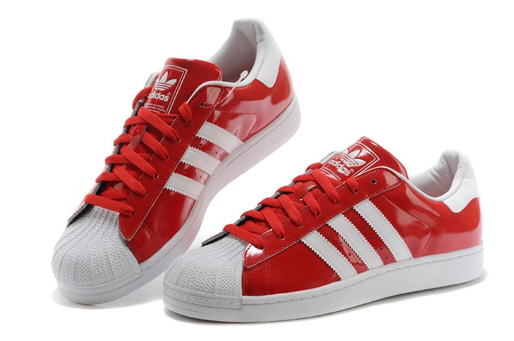 superstar adidas rouge