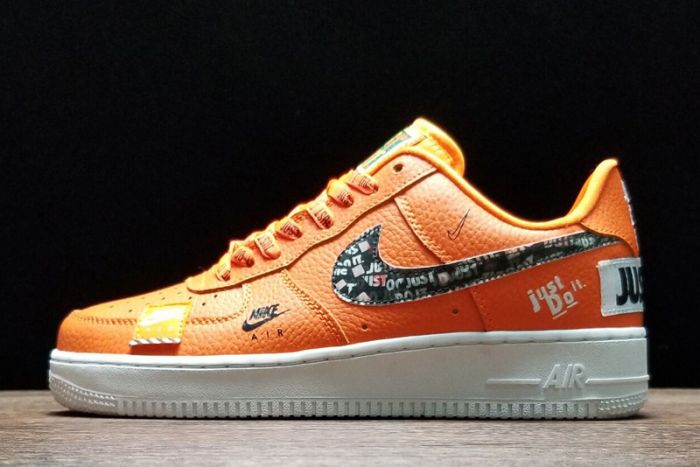 nike air force 1 blanche orange